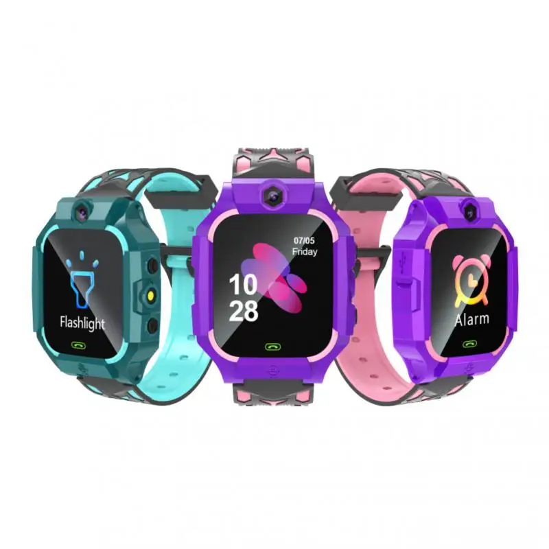 

Smart Watch Kids Anti-Lost Kids Smart Watch Waterproof LBS Positioning Tracker SOS Voice Monitoring SIM Call Boys Girls Gifts