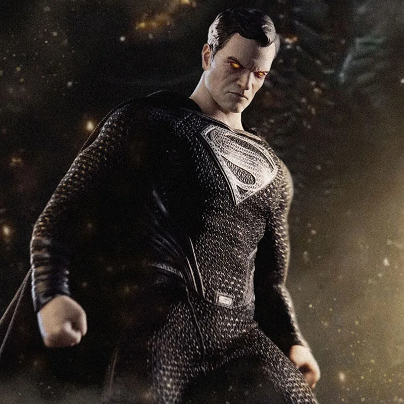 

BMS BS03002 1/12, стальная справедливость, черная фотомодель, 16,8 см, мужской солдат, экшн-фигурка, кукла, полный комплект, коллекционная игрушка