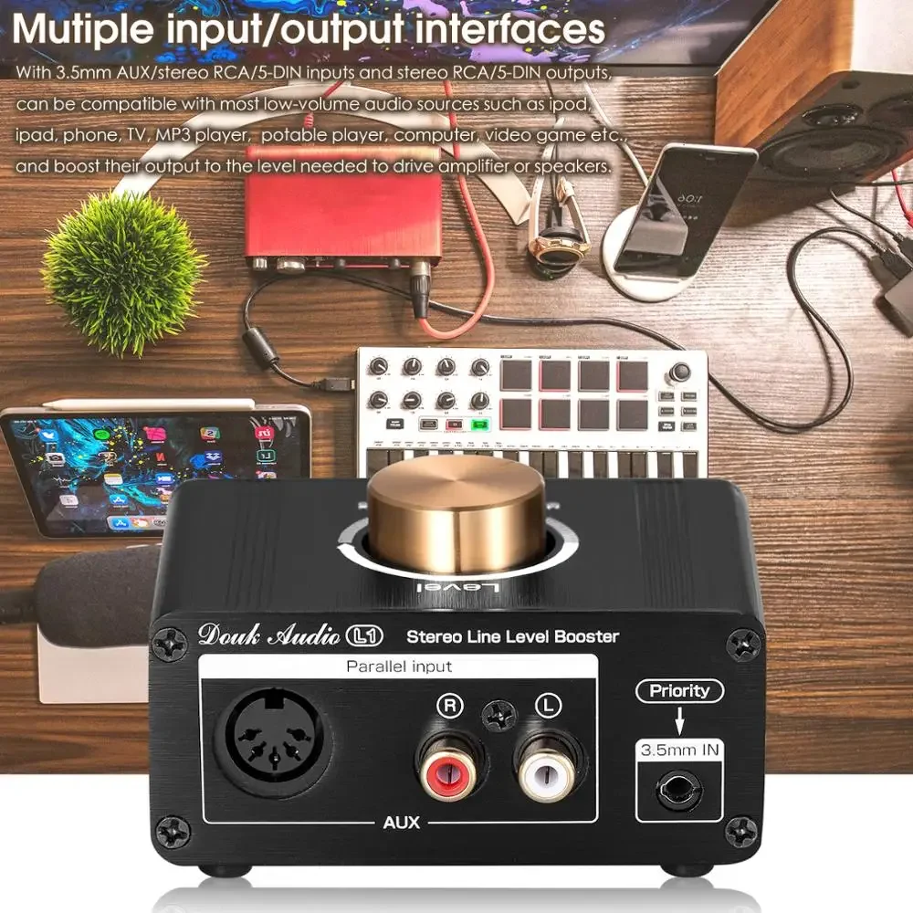 Douk Audio L1 Mini Цифровой Предусилитель Звука