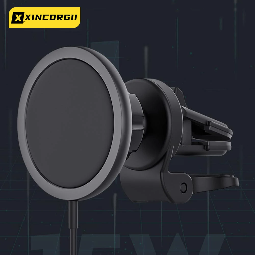 

Автомобильное зарядное устройство для iPhone12 Pro Max 15 Вт QI