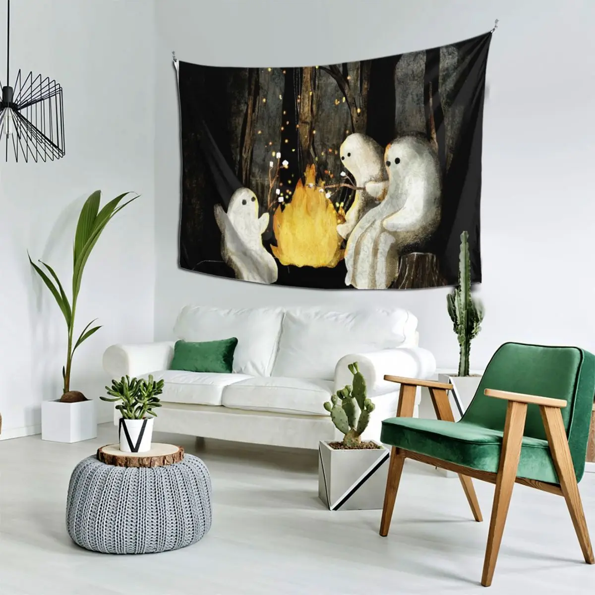 Зефир и истории призраков гобелен на стене аксессуары для домашнего декора