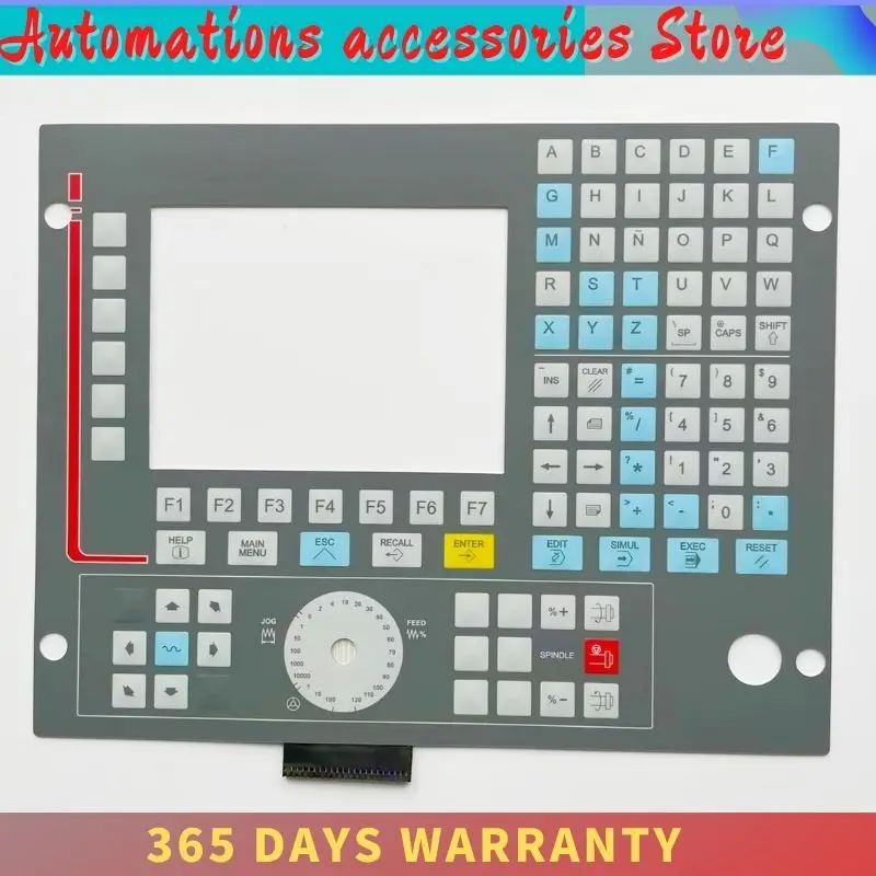 Фото CNC 8035-T-COL-2 8035-T-COL-R-2 8035-M-COL-2 ЧПУ 8035-M-COL-R-2 8035-M-COL-R-CAN-2 8035M 8035T Мембранная клавиатура Переключатель клавиатуры №1