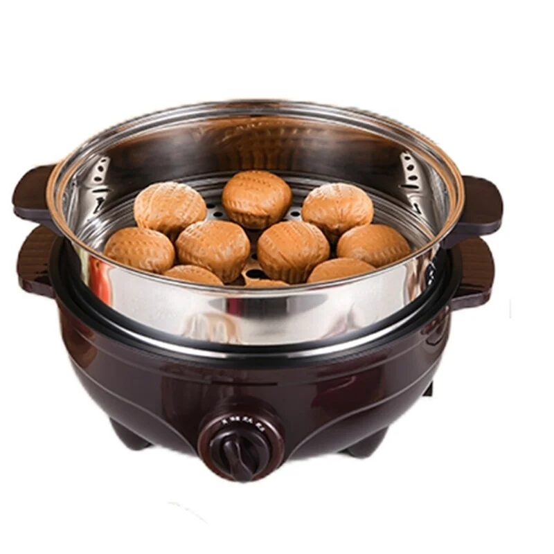 

Cooker Heated Container Au Bain Marie Small Business Panela Pot Warmer Restaurant Equipment Multicooker Electric Food Steamer