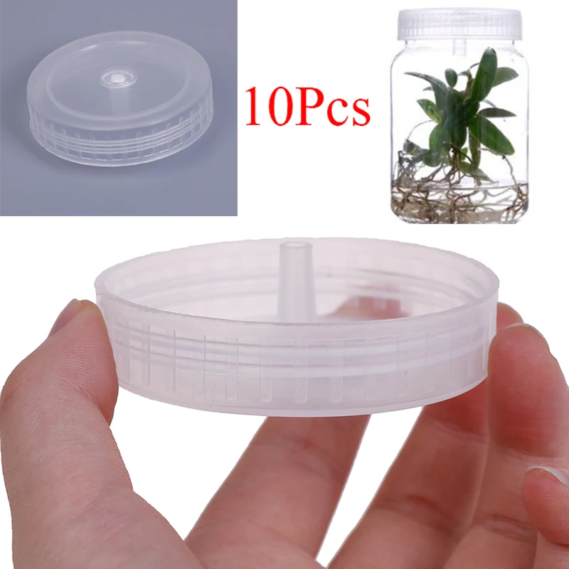 

10 Pcs Breathable High Temperature Caps For 240ml-650ml Tissue Culture Bottles