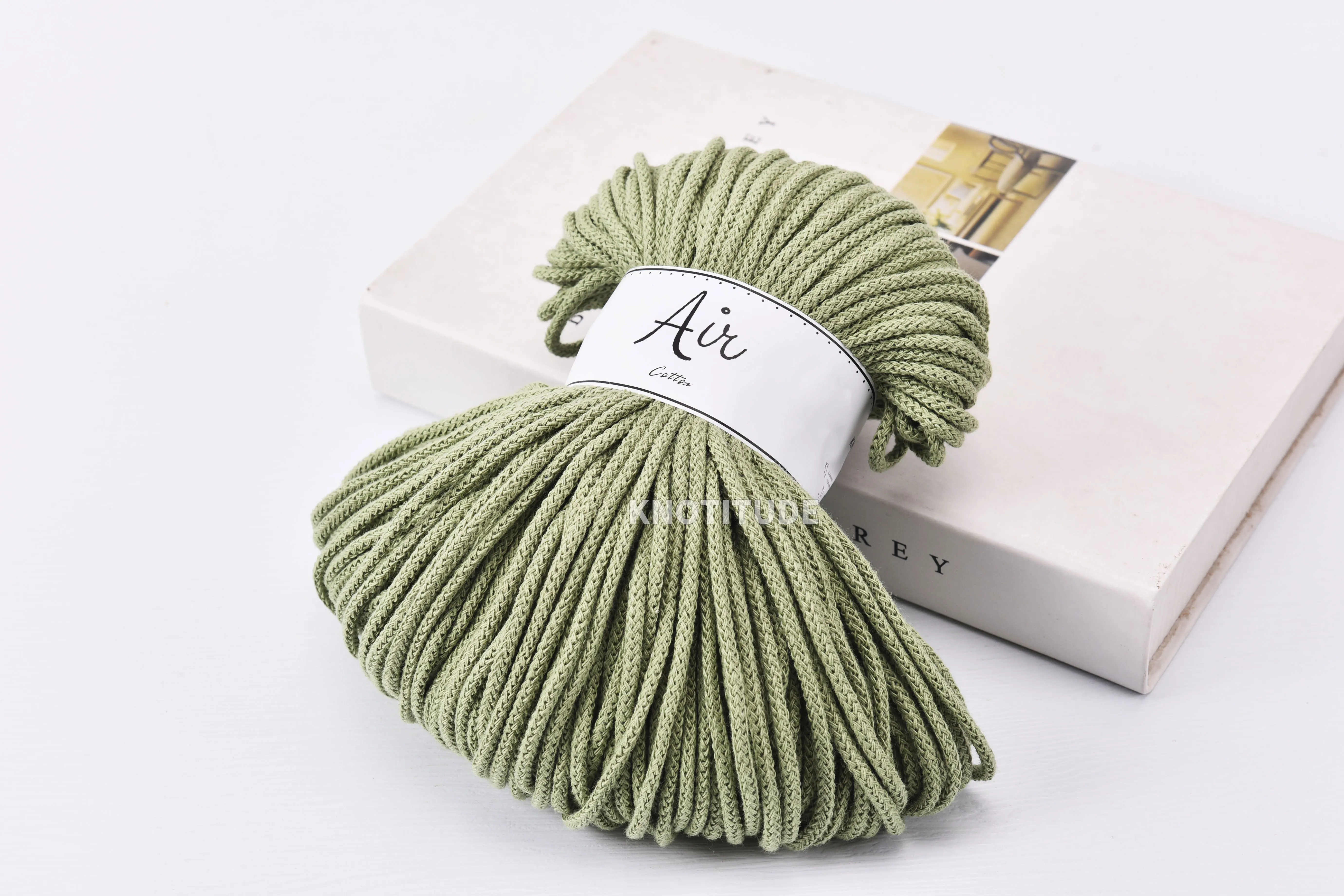 Хлопковый шнур с оплеткой 3 мм веревка для изготовления поводков домашних