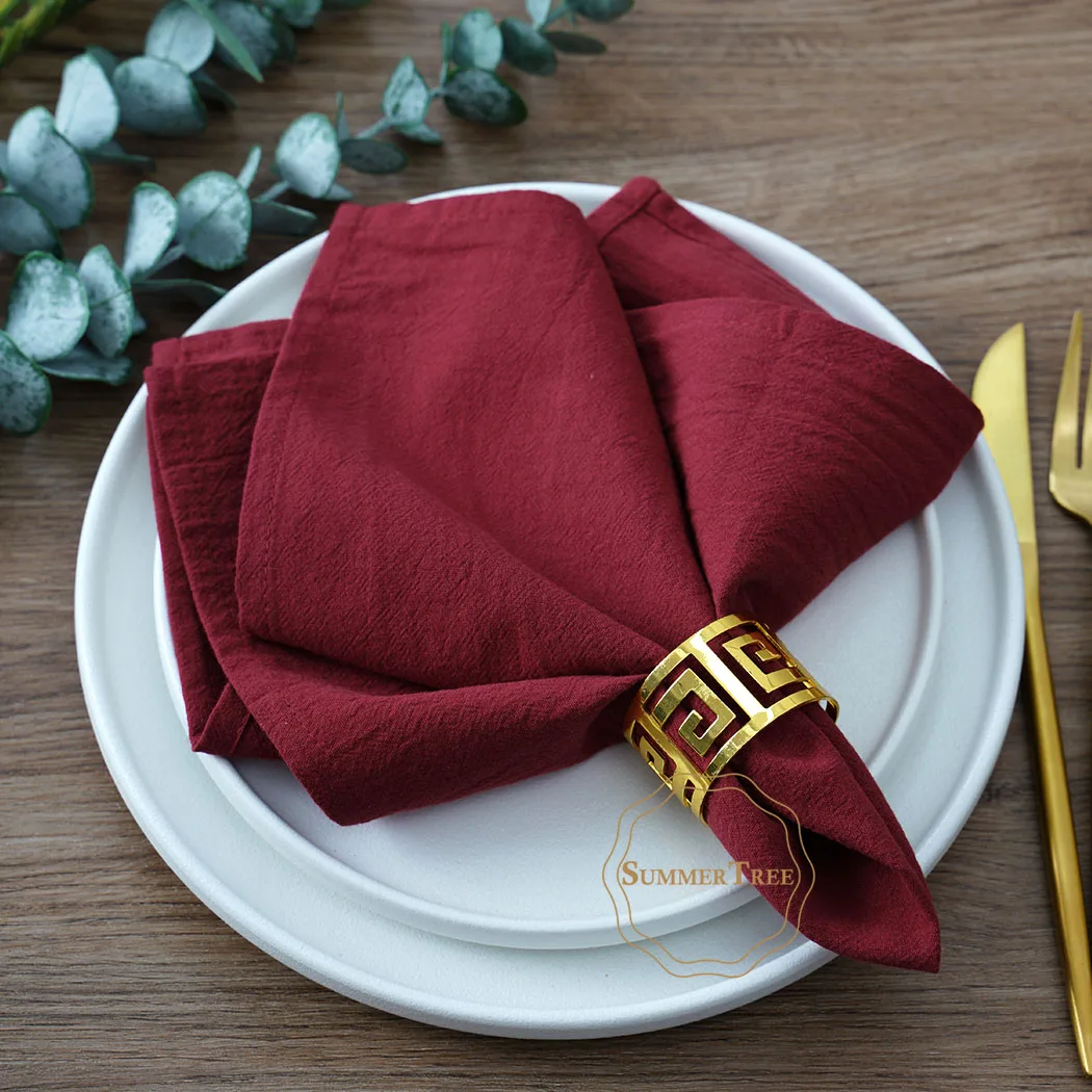 

Столовые салфетки SUMMERTREE из хлопка 40x40 см, набор из 10 штук