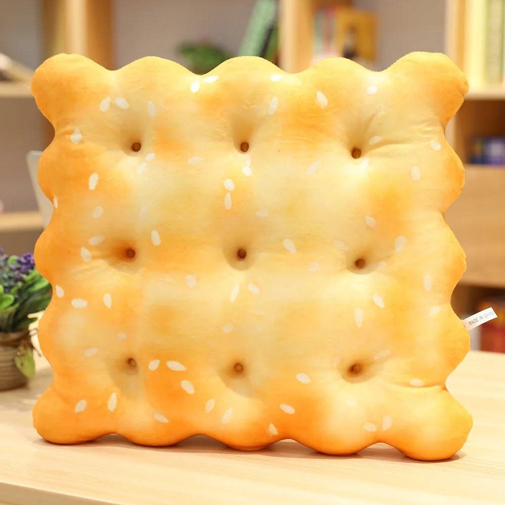 

38 / 40cm biscuits pillow Lovely Warm pillow Plush Stuffed Toy toys wholesale New 2022