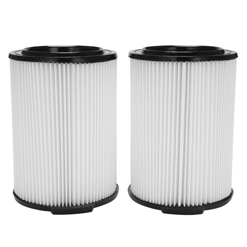 

For Ridgid VF4000 Replacement Filter For 5-20 Gallons And Larger Vacuum Cleaner, Replacement VF4000 Filter (2 Pack)