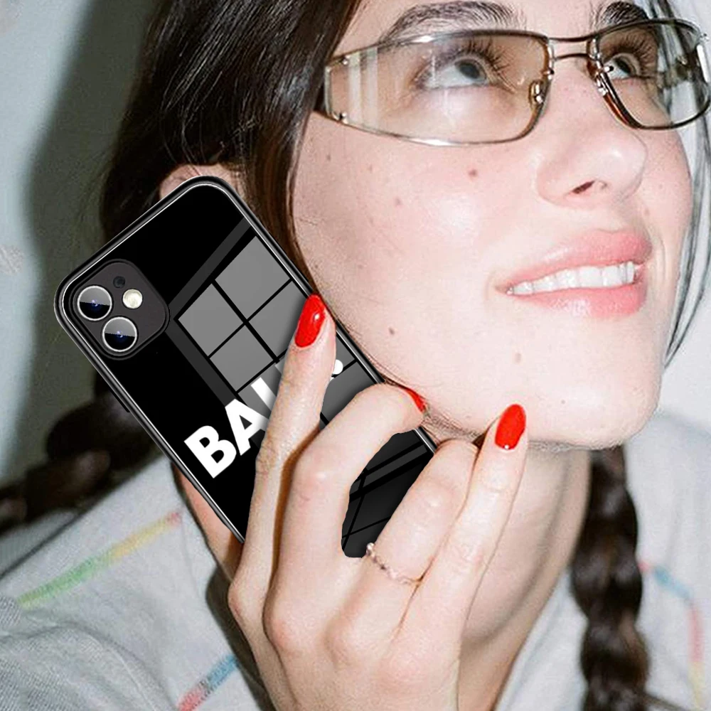 

Стеклянный чехол для IPhone13 12 11 Pro Max XS 8 7 6 6S Plus X XR 12 13Mini, роскошный брендовый чехол для iphone 13 pro max