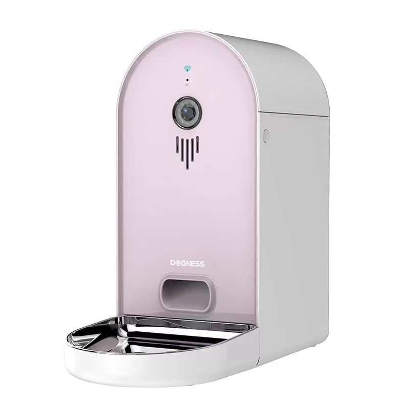 

2021 Wholesale Auto Microchip Wifi Smart Timer Slow Food Automatic Pet Feeder Camera