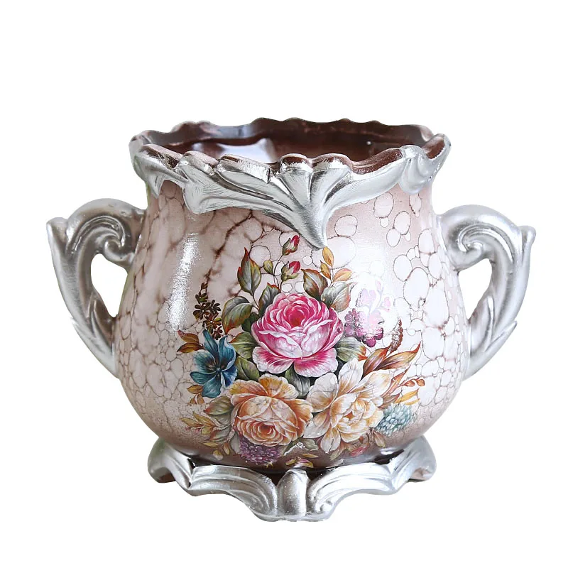 

Home living room decoration European ceramic vase ornaments ornaments study modern simple flower arrangement