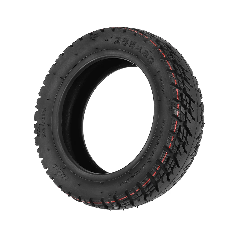 

10inch 255x80 Off-Road Tubeless Tires Durable Rubber Tire For Kaabo Mantis W Arrior Electric Scooter Replacement Parts