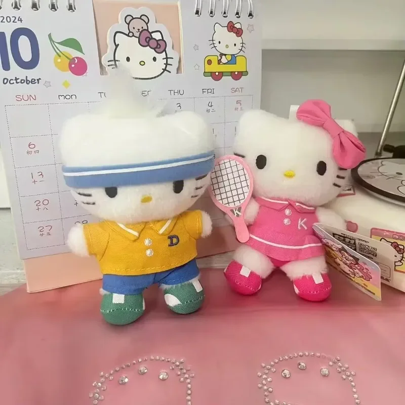 MINISO теннисная серия Kawaii Hello Kitty и Daniel фигурки