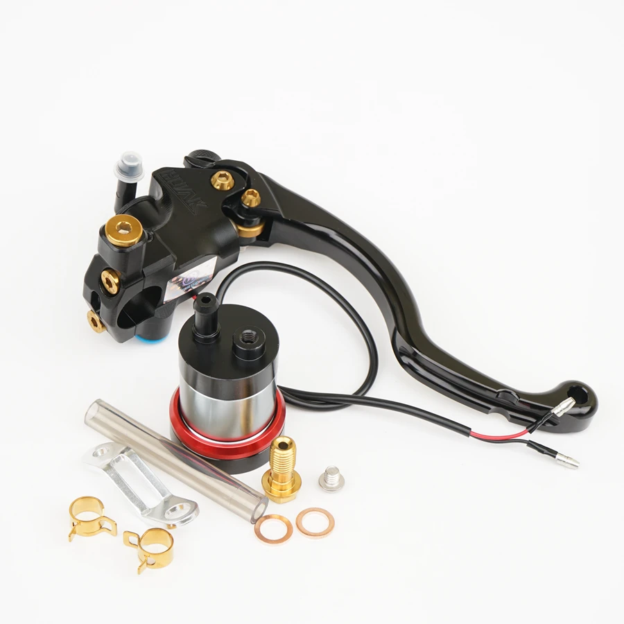 

RCS17.5 Поршень мотоцикла 17,5 Главный цилиндр тормоза Гидравлический рычаг сцепления Универсальный 22 мм для гоночного велосипеда Honda Yamaha Aprilla BMW