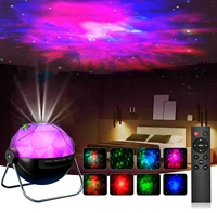galaxy star projector starry sky night lights 360%c2%b0 rotating nebula projector lamp for home party bedroom decoration kids gifts