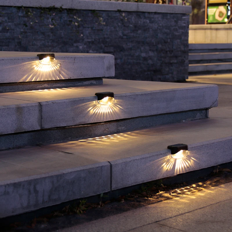 

Stairs Lighting Led Light Warm Light Solar Lights Waterproof Outdoor Garden Lamp Night Light