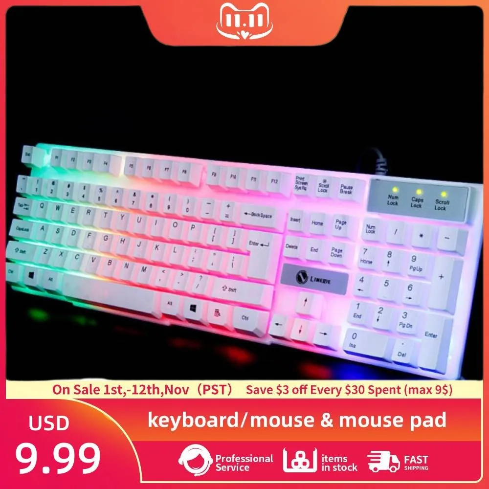 

Клавиатура компьютерная цветная игровая клавиатура с подсветкой черная прозрачная клавиатура с персонажами TX300 игровые аксессуары один ко...
