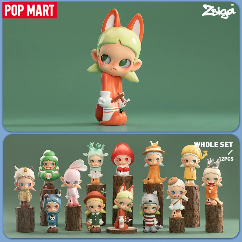 

Teresia POP MART Zsiga ходящая по Лесу серия глухая коробка экшн кавайная аниме милая игрушка фигурки мальчик подарок на день рождения загадка