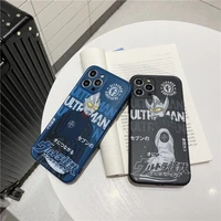 bandai tide brand diga ultraman ultraman taro silicone mobile phone case for iphone xs max xr 11 12 13mini 13 pro max case