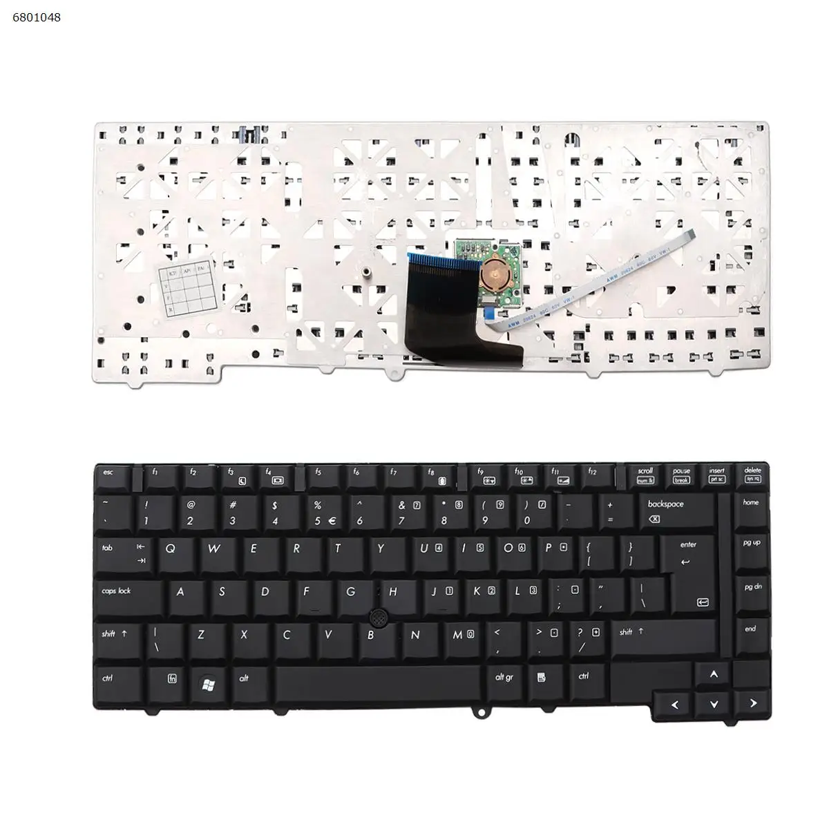 

Клавиатура UI для ноутбука HP 8530P 8530 Вт, черная с точечной палочкой