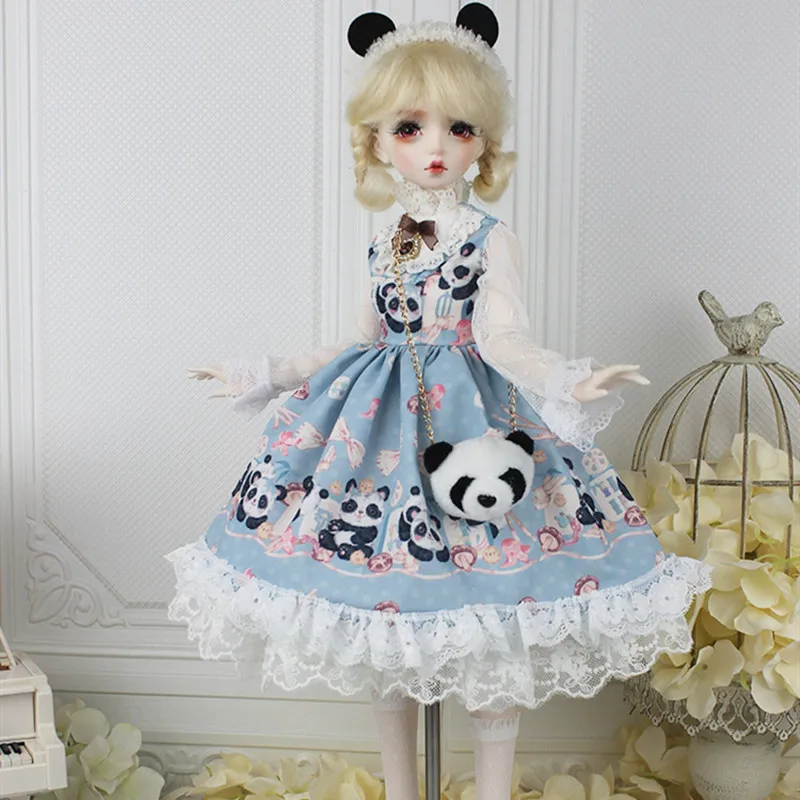 

BJD Doll Clothes Cute Party Dress BJD Doll Clothes Dress Western-Style Dress For 1/3 1/4 1/6 BJD Doll Accessories