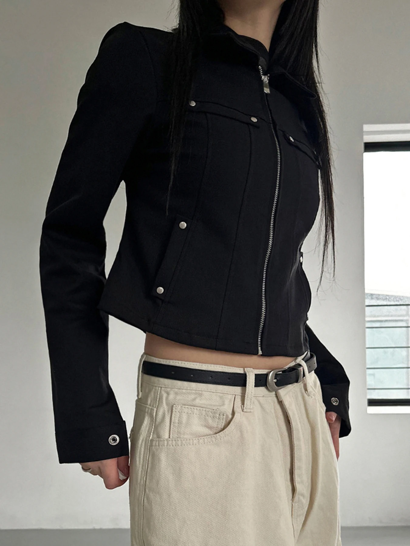 Женская водолазка Iamsure с карманами