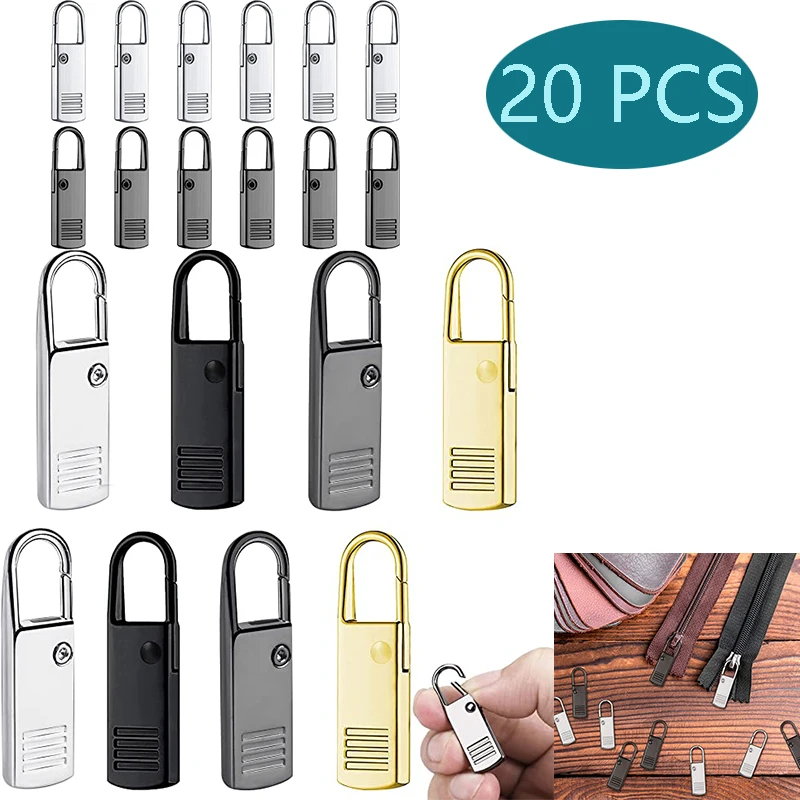 Съемный съемник для молнии сменный универсальный металлический удлинитель