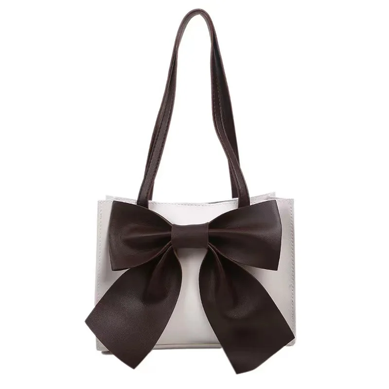 Large-capacity Bow Big Bag Women's Bag New Fashion Trend Shoulder Bag Foreign Temperament Tote Bag
