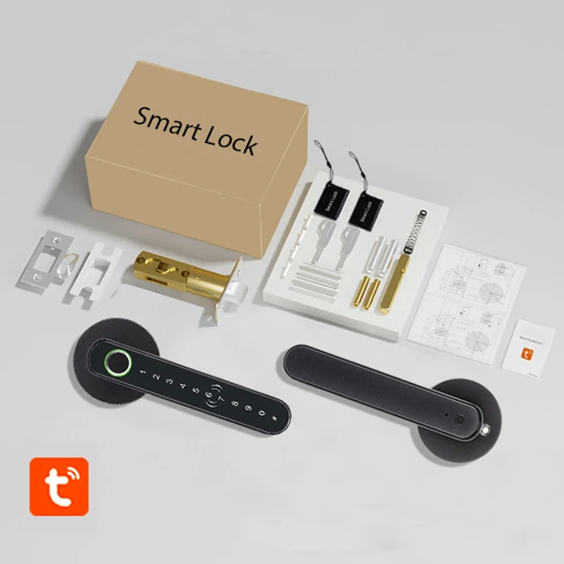 

Умный замок Kingku T83 с отпечатком пальца, паролем, картой и ключом