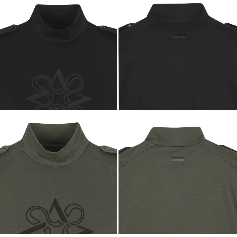 ST ANDREWS 2024 новая женская одежда для гольфа полуводолазка с принтом универсальная