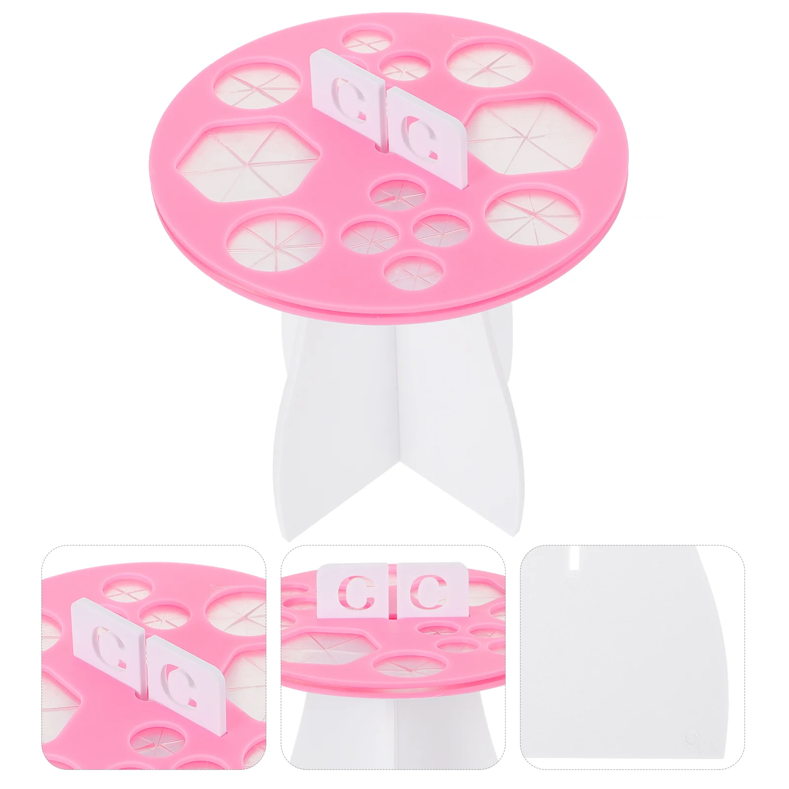 

Brush Makeup Rack Drying Holder Stand Brushes Mat Dryer Organizer Display Make Organizator Up Folding Sink Air Large Silicone