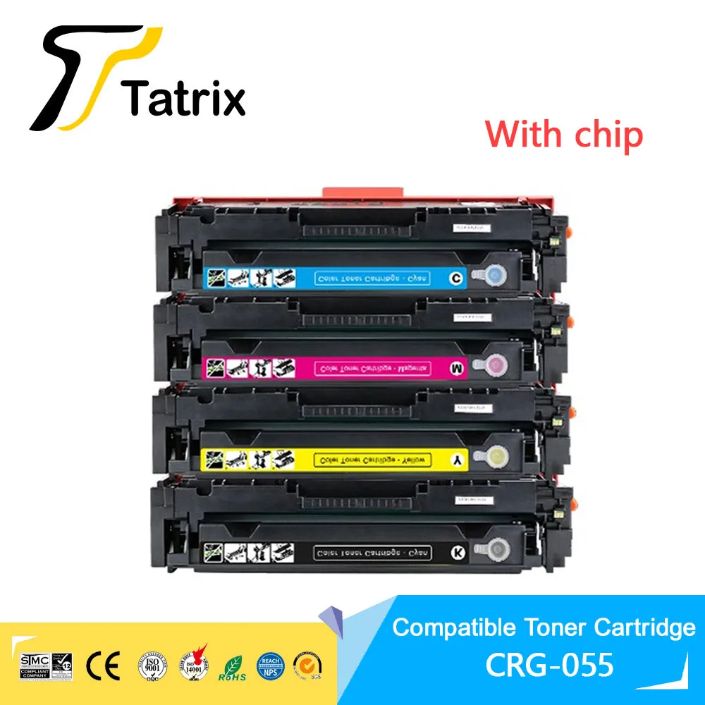 Тонер-картридж Tatrix CRG055 для Canon LBP 660C/663Cdw/664Cdw MF 740C/741Cdw/742Cdw/743Cdw