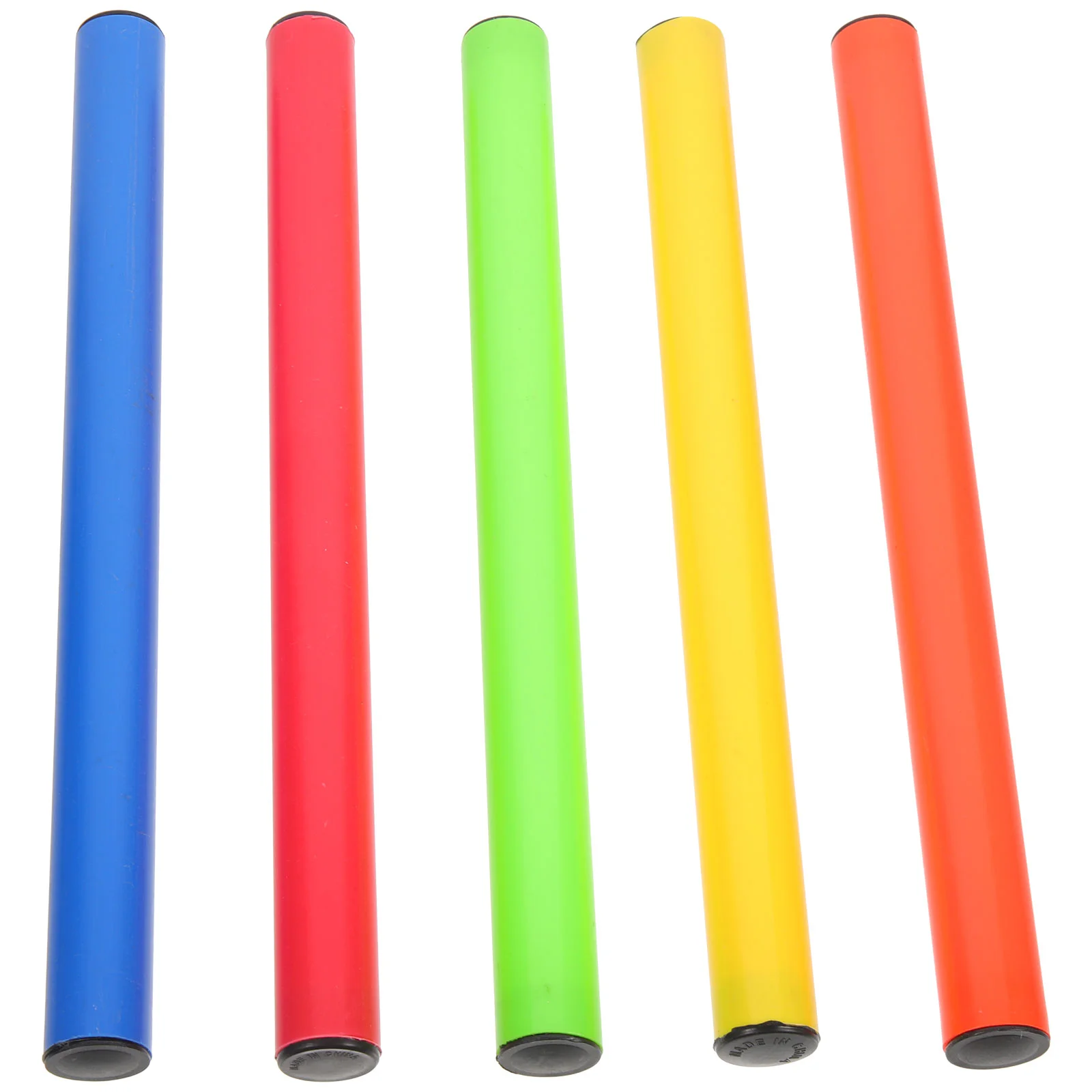 

5Pcs School Competition Relay Sticks Compact Relay Sticks Sports Use Race Sticks