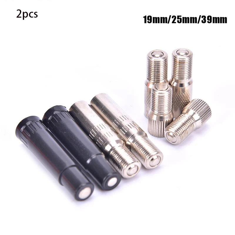 

2pcs Bicycle Valve Extender for Schrader Valve Replacement Cycling Bike Parts 19mm 25mm 39mm Extension Tube Accessories