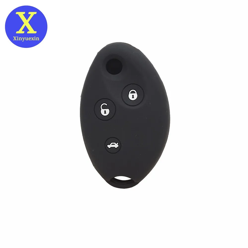 

Силиконовый чехол Xinyuexin для автомобильного ключа, чехол-брелок для Citroen Xsara C5 2007, чехол-книжка для дистанционного ключа, защитные аксессуары для автомобиля