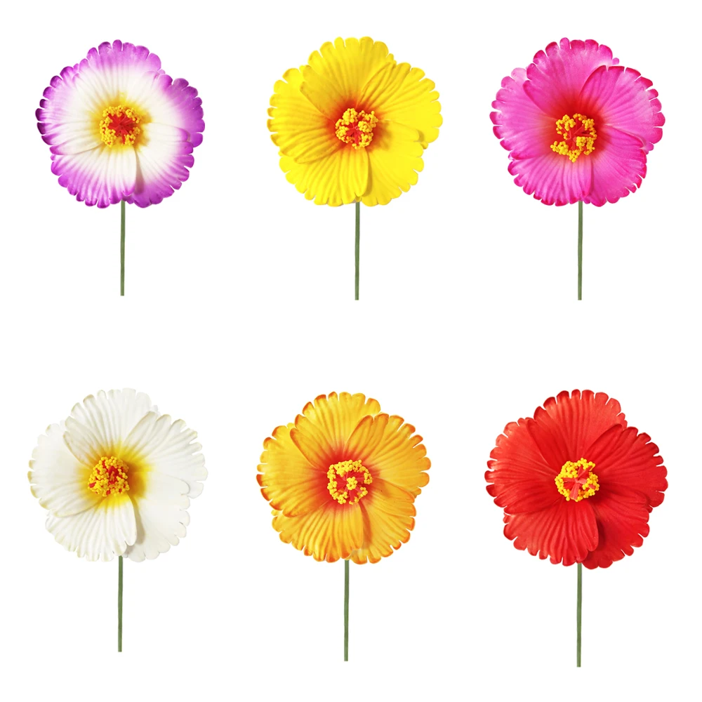 

10PCS bag Christmas Decoration Frangipane Simulation Flower Wedding Decoration Bride's Head Flower Hawaii Simulation Flower