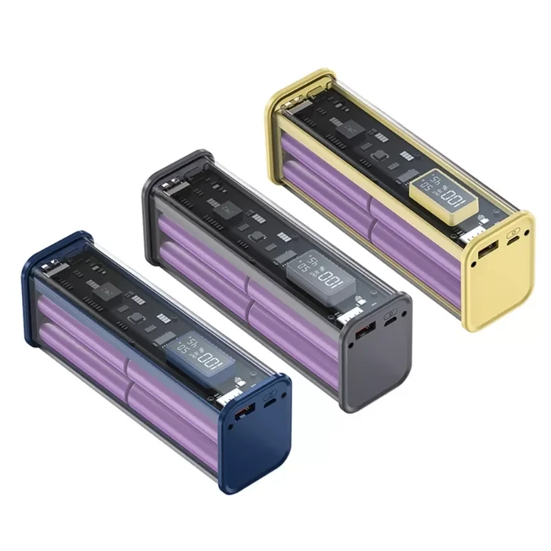 

18650 ładowarka przenośna zewnętrzna DIY Power Bank Holder dla 8x1865 0 Power Bank Holder
