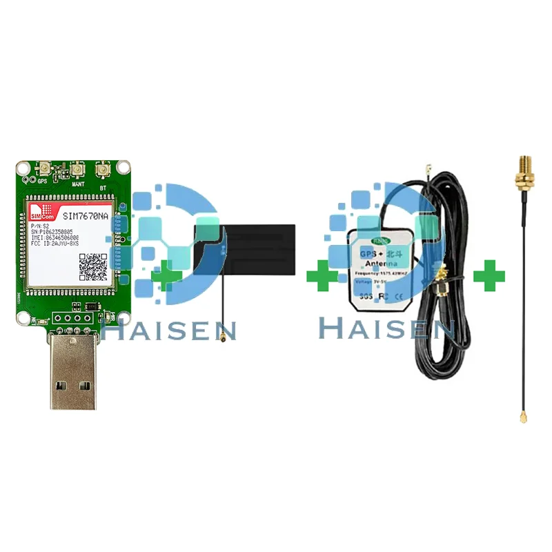HAISEN SIMCOM SIM7670NA-MNGV USB-ключ SIM7670NA Dongle Основная плата LTE CAT1 + GPS чип Qualcomm SIM7670