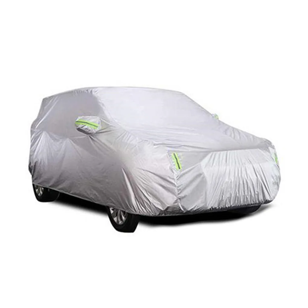 

Off-road SUV Dust Cover Car Body Dustproof Waterproof Sun Light Protection Cover with Silver Coated