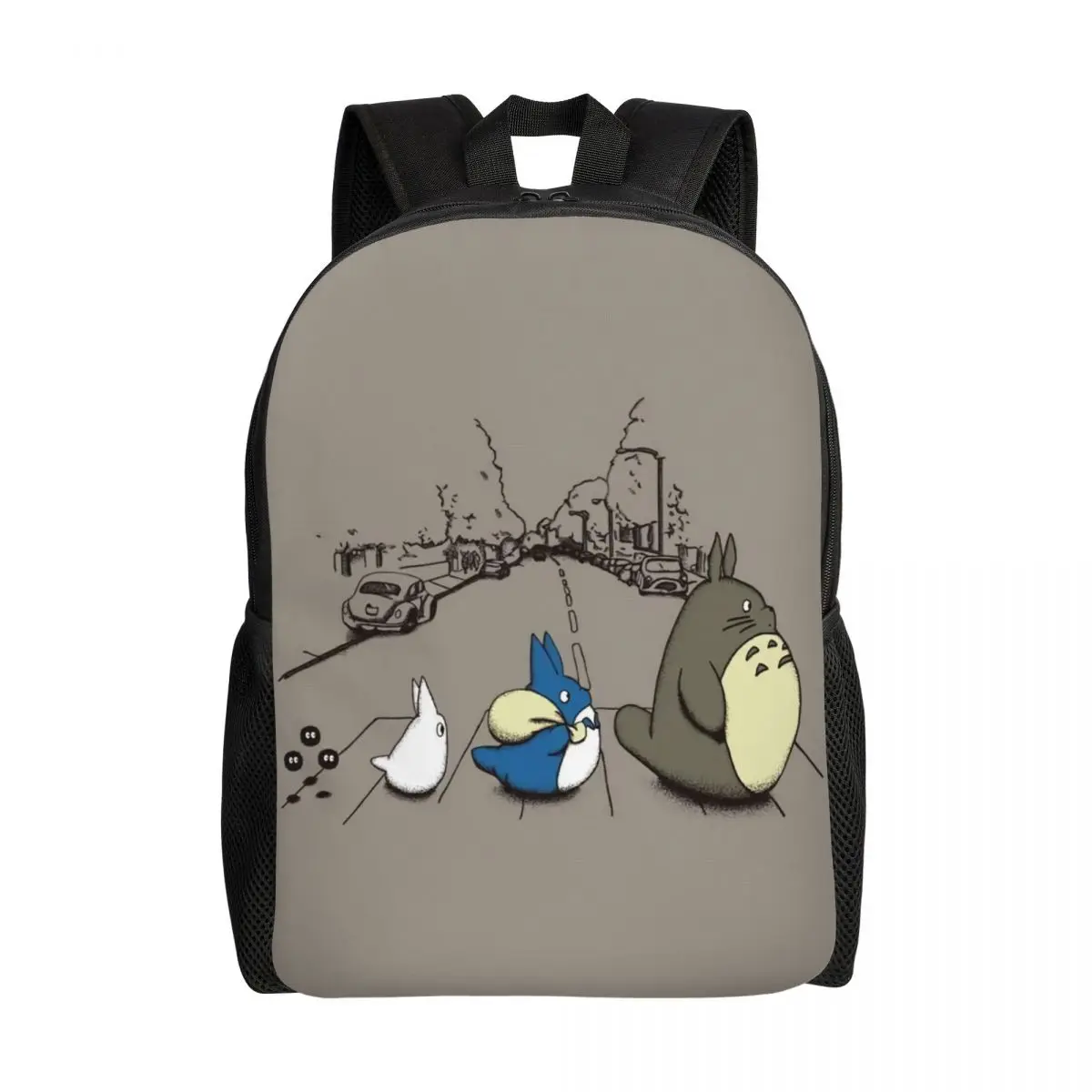 Studio Ghibli Anime My Neighbor Totoro Backpack Hayao Miyazaki School College Travel Bags Women Men Bookbag Fits 15 Inch Laptop
