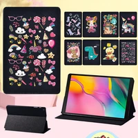cover for samsung galaxy tab s6 lite 10 4 p610 p615s6 t860 t865 10 5s4 t830 t835s5e t720s7 t870 t875 11 cartoon tablet case