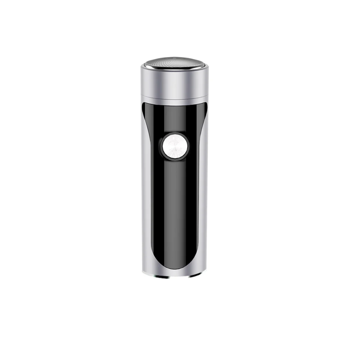 

Electric Shavers Beard Head Shaving Waterproof Rechargeable Blade Shaving Machine for Men Husband Silver