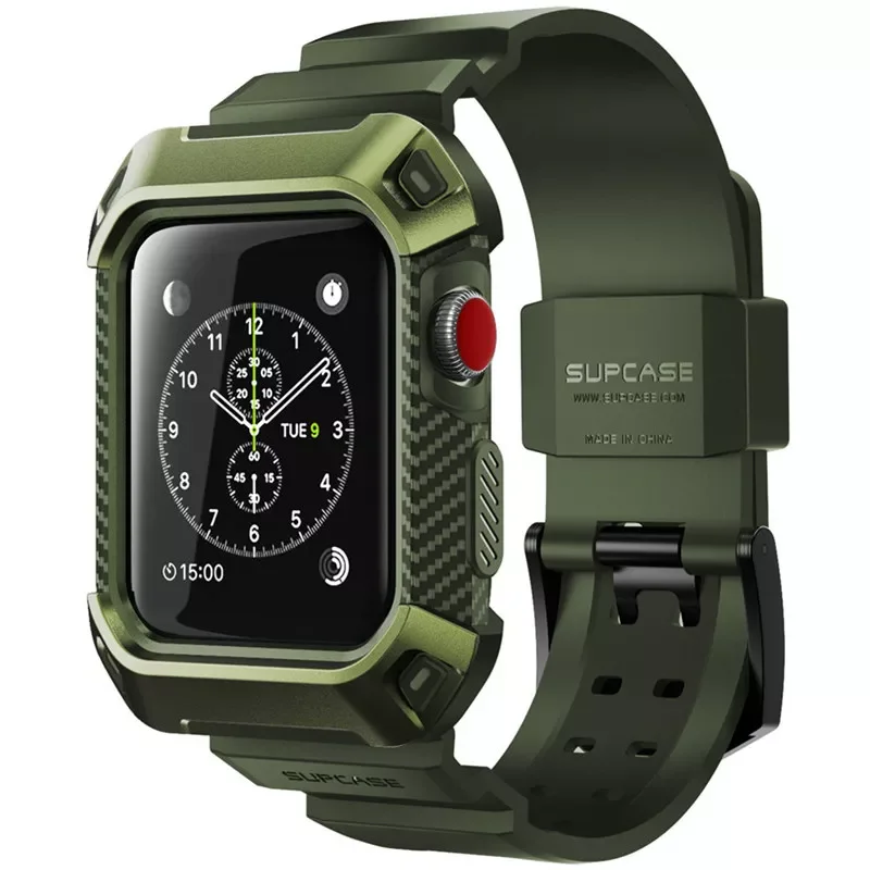 

NEW2023 UB Pro Case Watch 3/2/1 Case (38mm) Rugged Protective Cover with Strap Bands Wristband Watch 3/2/1
