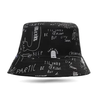bucket hat men sunshine protection black wide brim summer beach fishing camping cap holiday accessory for women outdoor