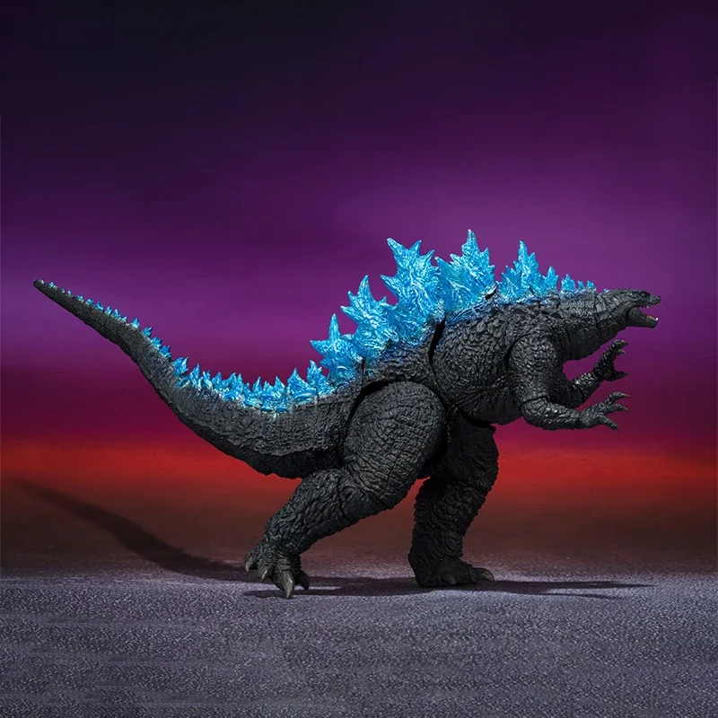 Фото Bandai Original S.H.MonsterArts SHM GODZILLA KONG THE NEW EMPIRE 2024, полный комплект аниме-моделей, готовая игрушка в подарок для ребенка №2