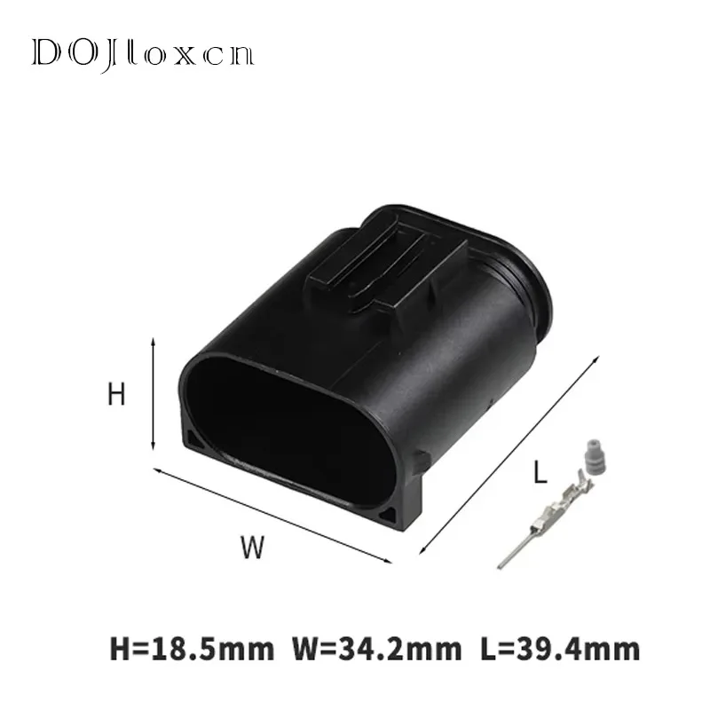 

1/5/10/20 комплектов 12-контактный автомобильный разъем TE, датчик рулевого управления LCA, разъем радара заднего хода 1- 967680 -1 для BMW VW Audi Porsche