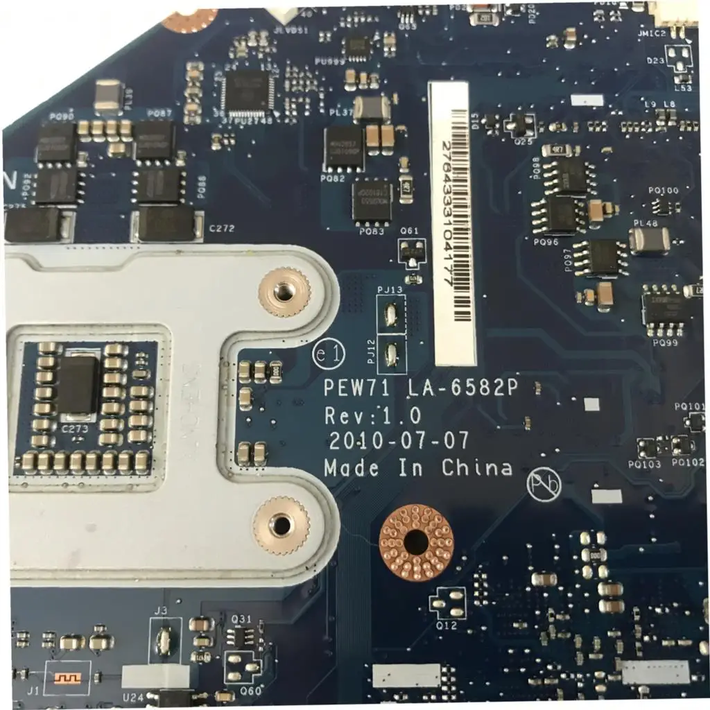 LA-6582P для ноутбука Acer aspire 5742G 5733 5742Z 5733Z 5742 материнская плата MBRJY02002 определенное