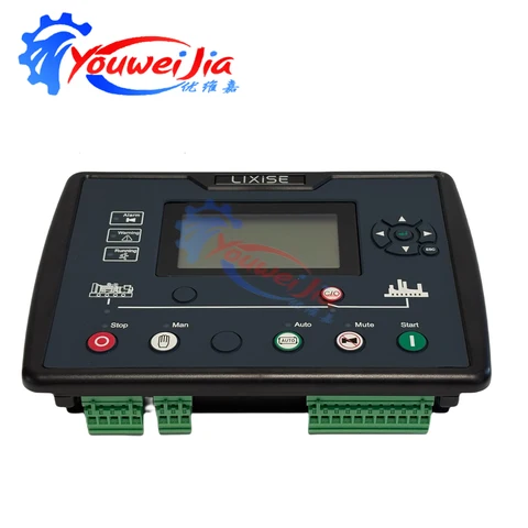 LIXiSE LXC6120LXC6120N Контроллер дизельного генератора AMF Модуль управления автоматическим запуском с ЖК-дисплеем для генераторной установки