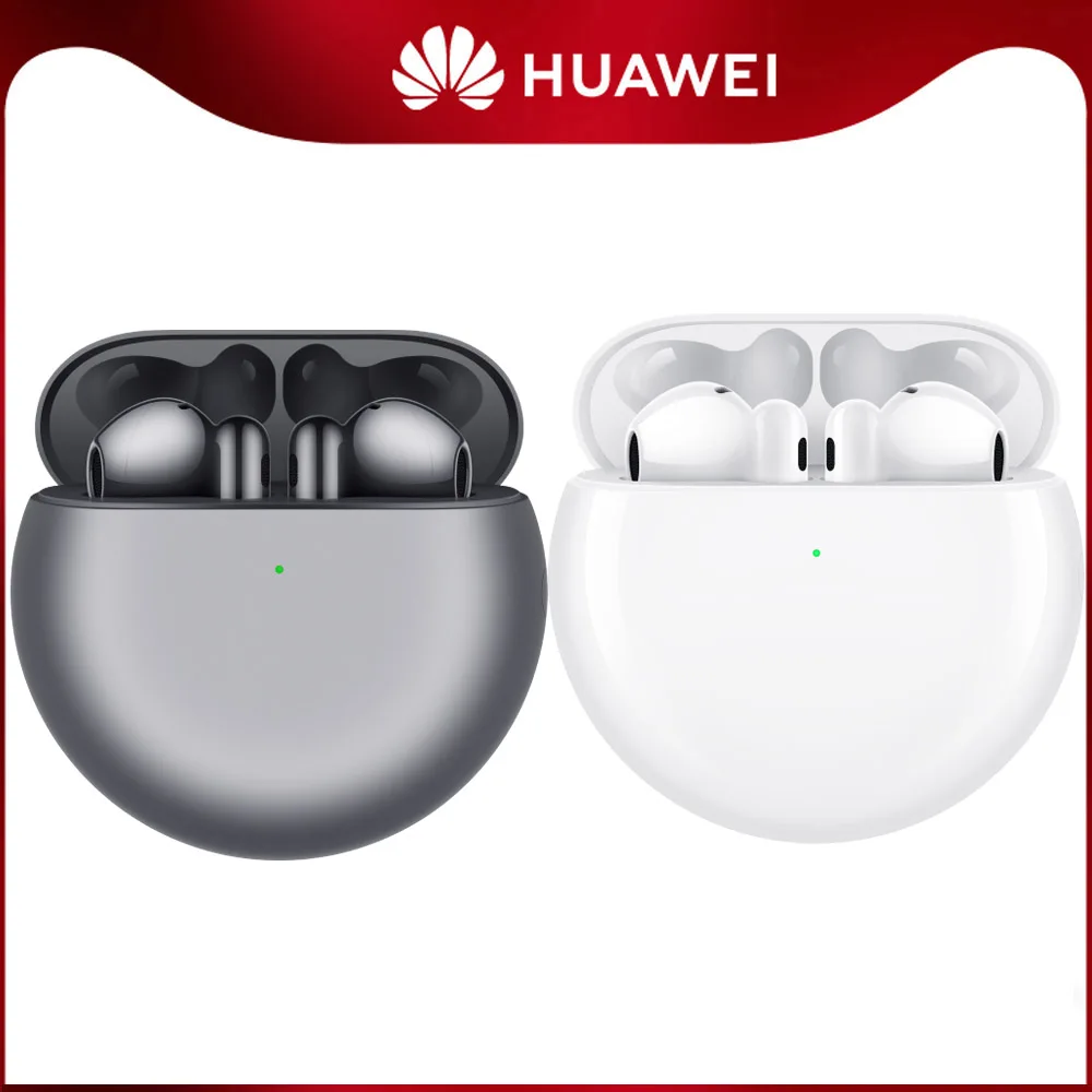 

Оригинальные наушники Huawei FreeBuds 4 TWS Bluetooth 5,2 Беспроводные наушники с активным шумоподавлением IPX4