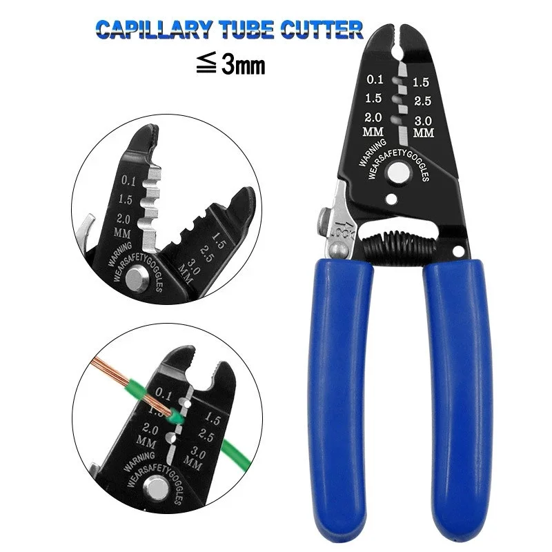 

Capillary Tube Cutter Refrigeration Tools Maintenance Forceps for 3mm Copper Tube Wire Plier Refrigerator Scissors Hand Tools